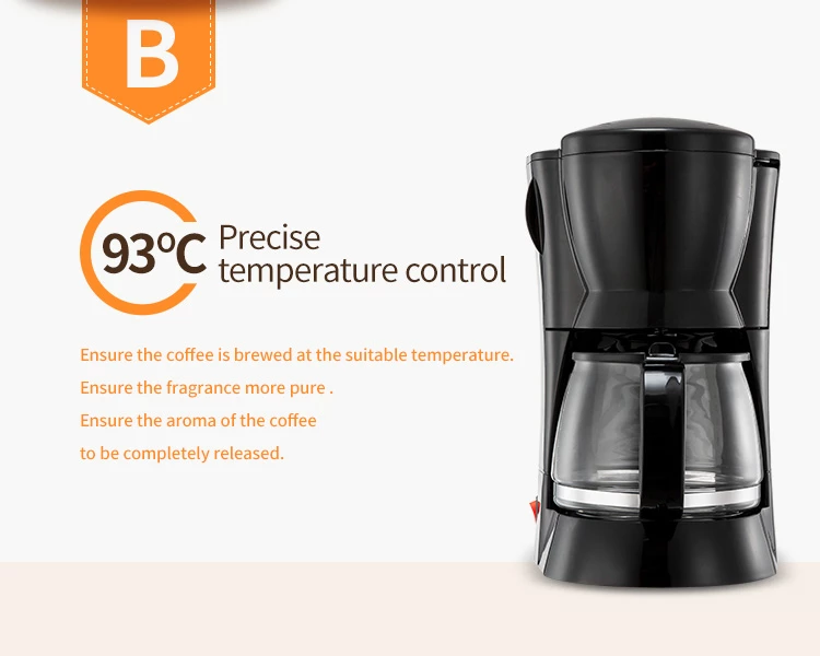 DESUNG Temperature Control Fast Drip Coffee Maker