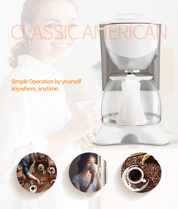 DESUNG Office Professional Auto Drip Coffee Maker